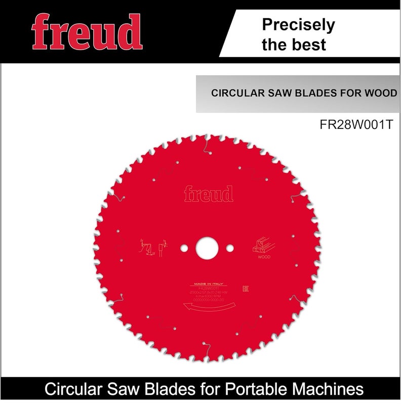 freud (مجموعة بوش) شفرة منشار دائري - خشب - 12 بوصة / 300 مم، عدد الأسنان 48 - Image 2