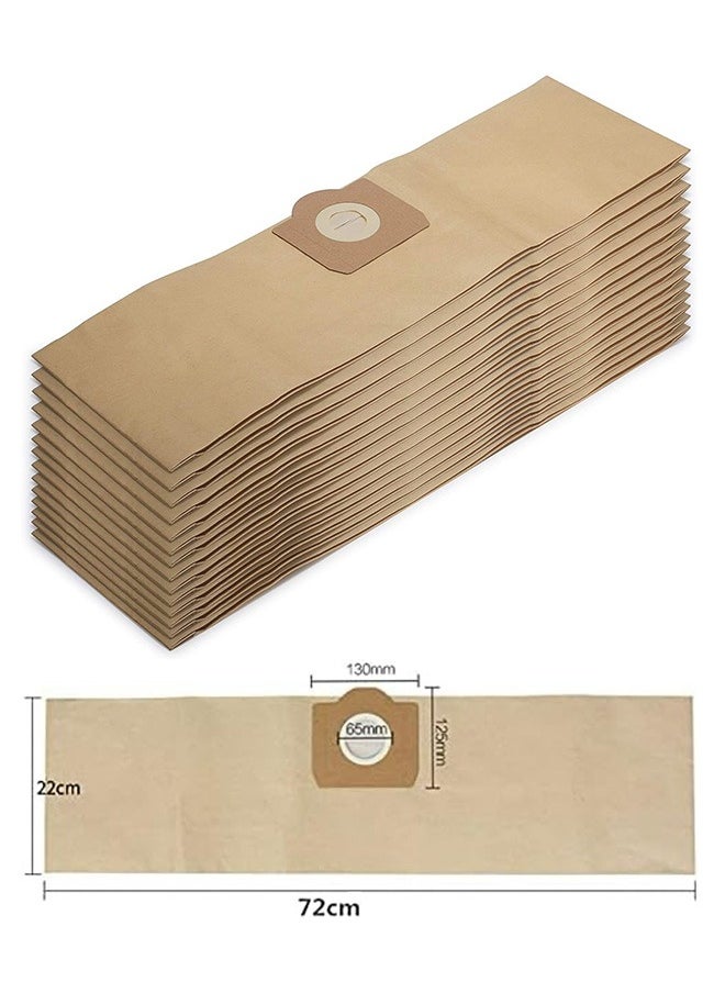 Generic 3 PCS Paper Filter Bag, Compatible with Karcher, WD3, NT20, NT25, MV1, MV3 Vacuum Cleaner Dust Bags, High-Performance Dust Bags, Vacuum Cleaner Replacement Accessories  - Image 3