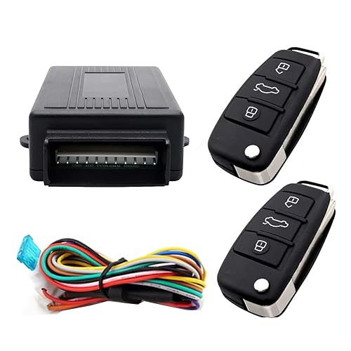 MASO Auto Remote Central Kit Universal Car Door Lock with Contorl Box + 2 Replacement Remote Contorl for Car Central Lock - Image 1