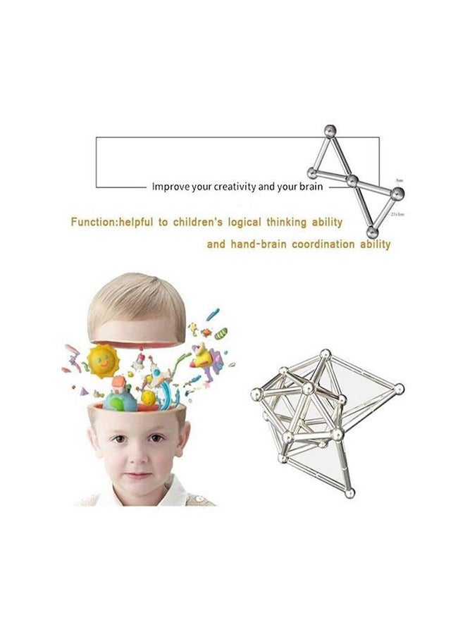 63-Piece Magnetic Building Blocks Set  Premium Quality  - Image 5