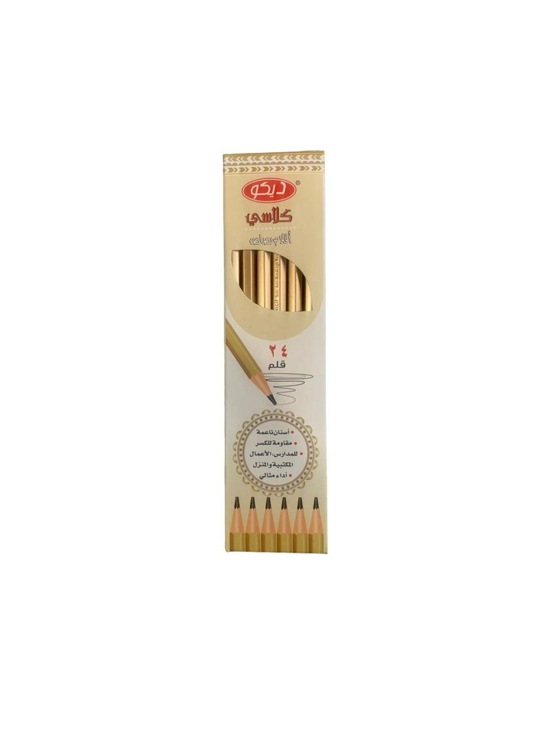DECO Classy Deco Pencils 24 Pens  - Image 1