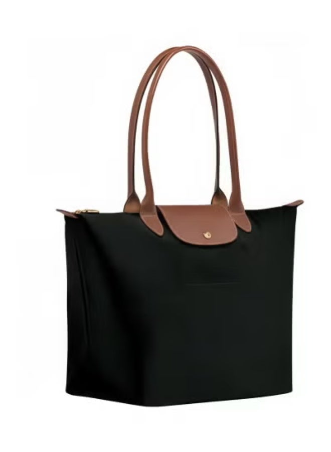 Longchamp Women's Medium Handbags, Tote Bags, Shoulder Bags, Forest Black Classic Style - Image 2
