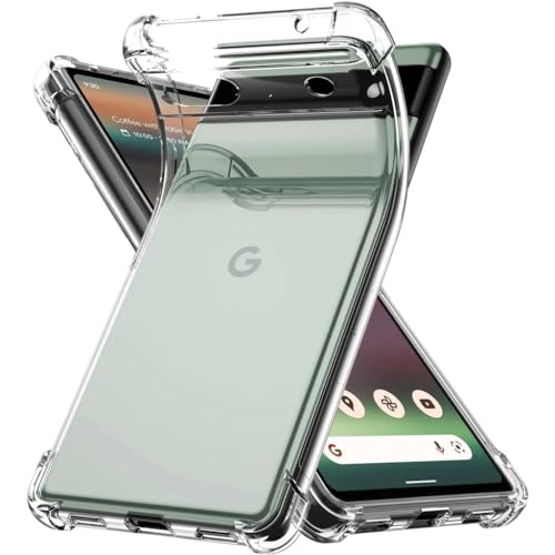 SPAZY CASE® Google Pixel 8a Back Cover | Protective Soft Transparent Shockproof Hybrid Protection Back Case Cover for Google Pixel 8a - Image 1