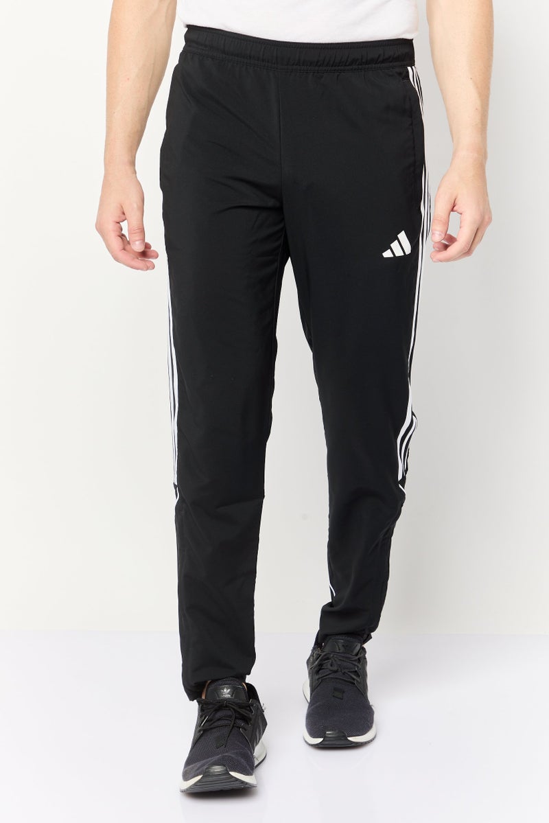 Adidas Men Sportswear Fit Drawstring Training Track Pants, Black  - Image 1