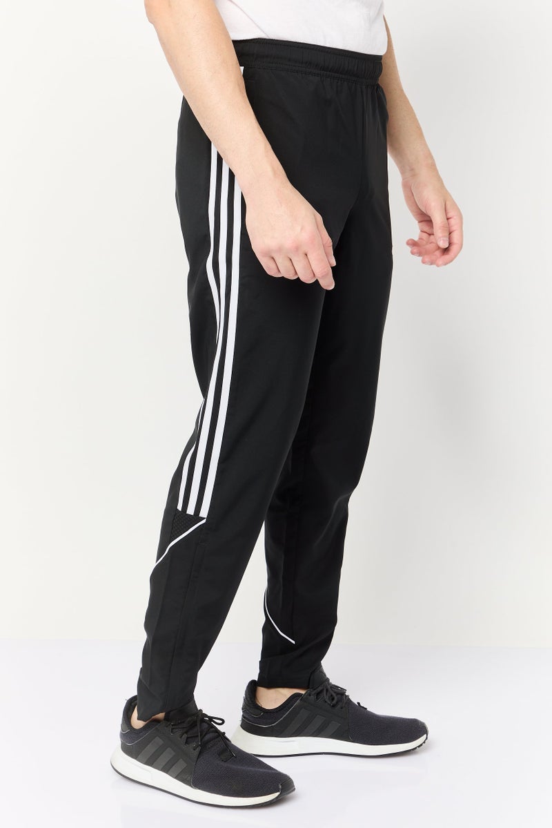 Adidas Men Sportswear Fit Drawstring Training Track Pants, Black  - Image 3