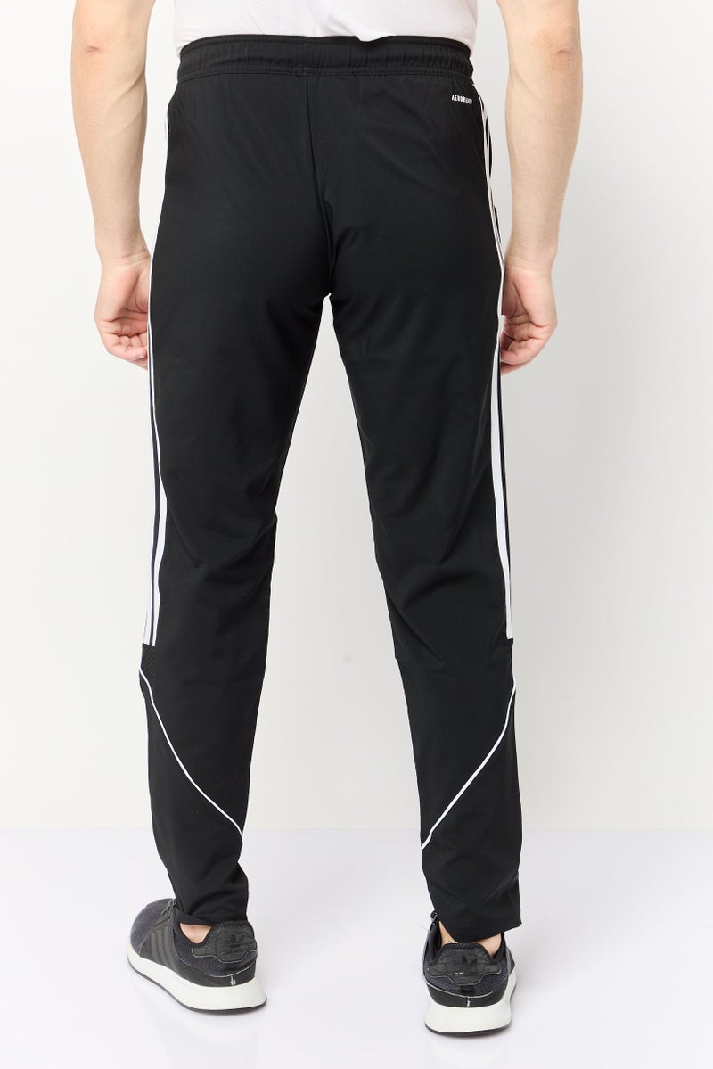 Adidas Men Sportswear Fit Drawstring Training Track Pants, Black  - Image 4