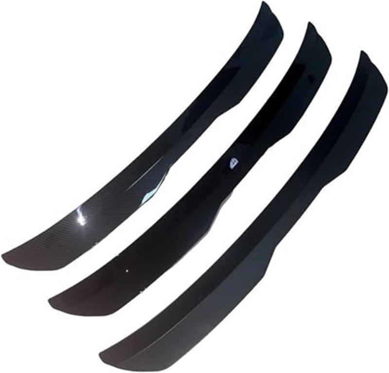 QASULER Matte Black Rear Bumper Spoiler for A6 C7 Avant - Image 3
