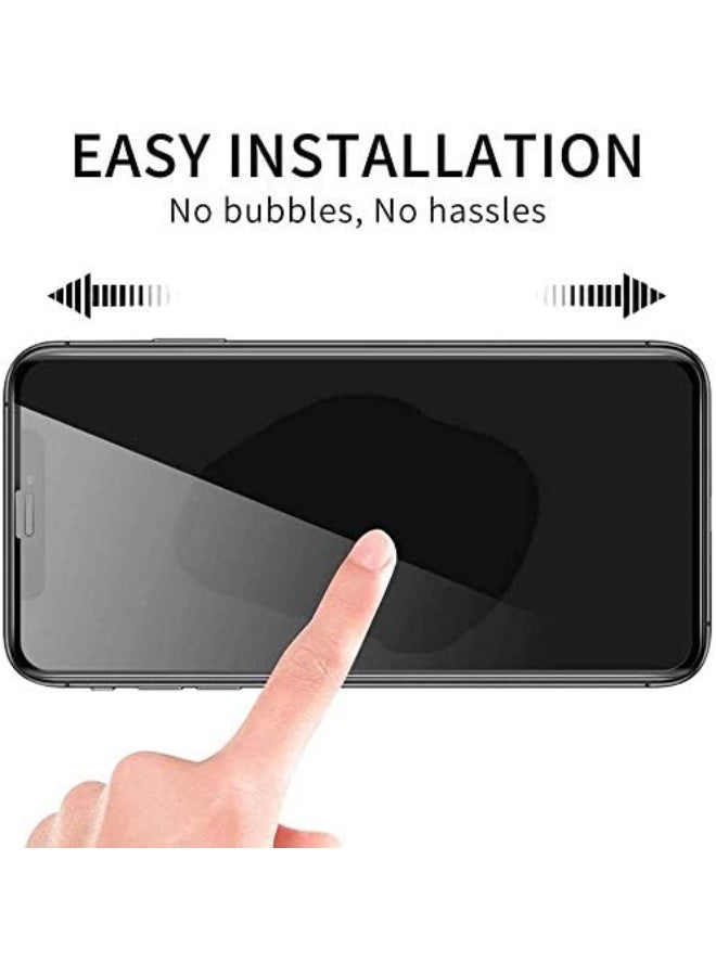 iPhone 11 Pro Max/iPhone Xs Max Privacy Anti-Spy Tempered Glass Screen Protector, 9H Hardness, Scratch Resistant, Bubble Free - Image 2