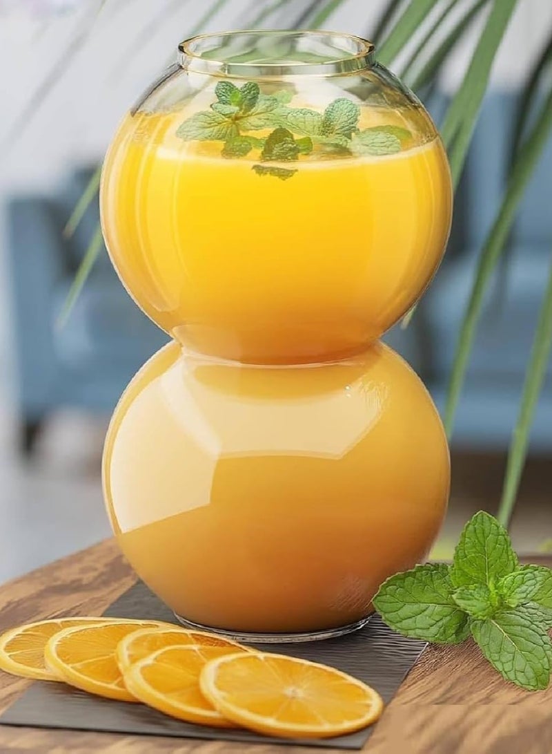 بورتال كوب زجاج لجميع المشروبات سعة 350 مل (شفاف) - Image 3