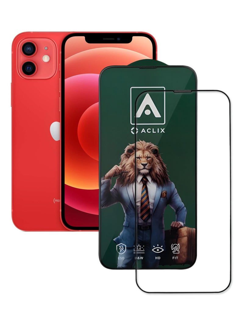 ACLIX Antistatic ESD Dustproof Premium Quality High Definition Tempered Glass Screen Protector Designed For  iPhone 11 - Image 1