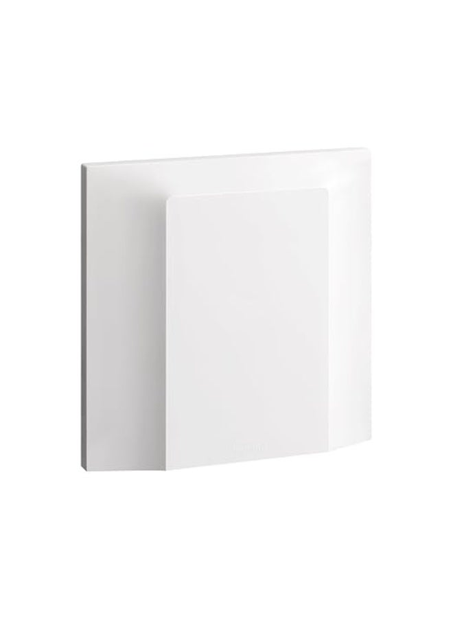 Legrand Belanko S 45A Flex Outlet White Cable Outlet, Flush Mounted, Thermoplastic Construction, Model 617686