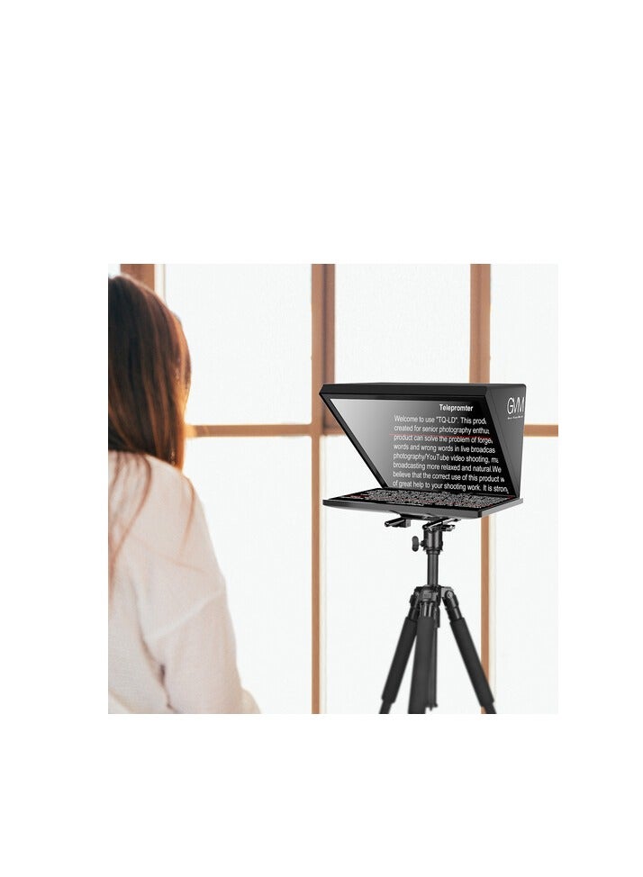 GVM Great Video Maker GVM TQ‑LD‑1 Teleprompter Travel Kit – 18.5″ Android All‑in‑One Monitor, 70/30 AR Glass, Bluetooth Remote & Flight Case - Image 4