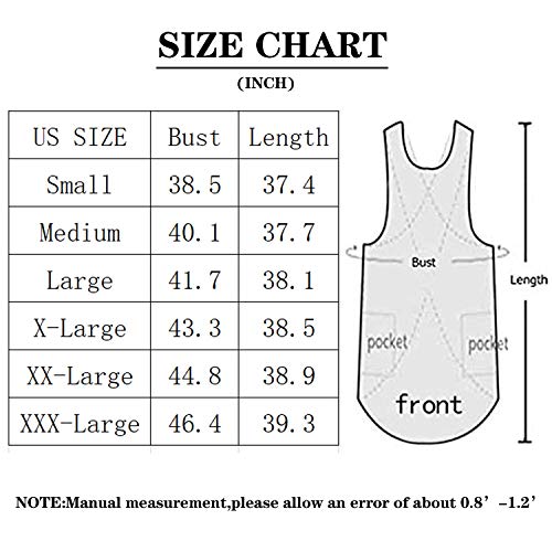 YESDOOD Cotton Linen Apron Cross Back Apron for Women with Pockets Pinafore Dress for Baking Cooking - Image 5