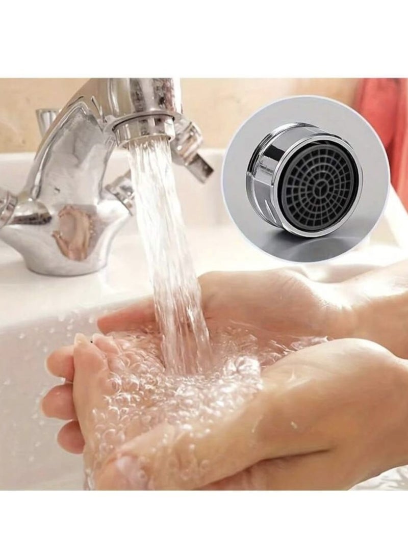 4قطع فوهات صنابير توفير المياه - قابلة للاستبدال بالسلك، مضادة للترسيب، منقي فوهة صنابير المطبخ والحمام مع تركيب سهل - مصنوعة من مواد أخرى - Image 2