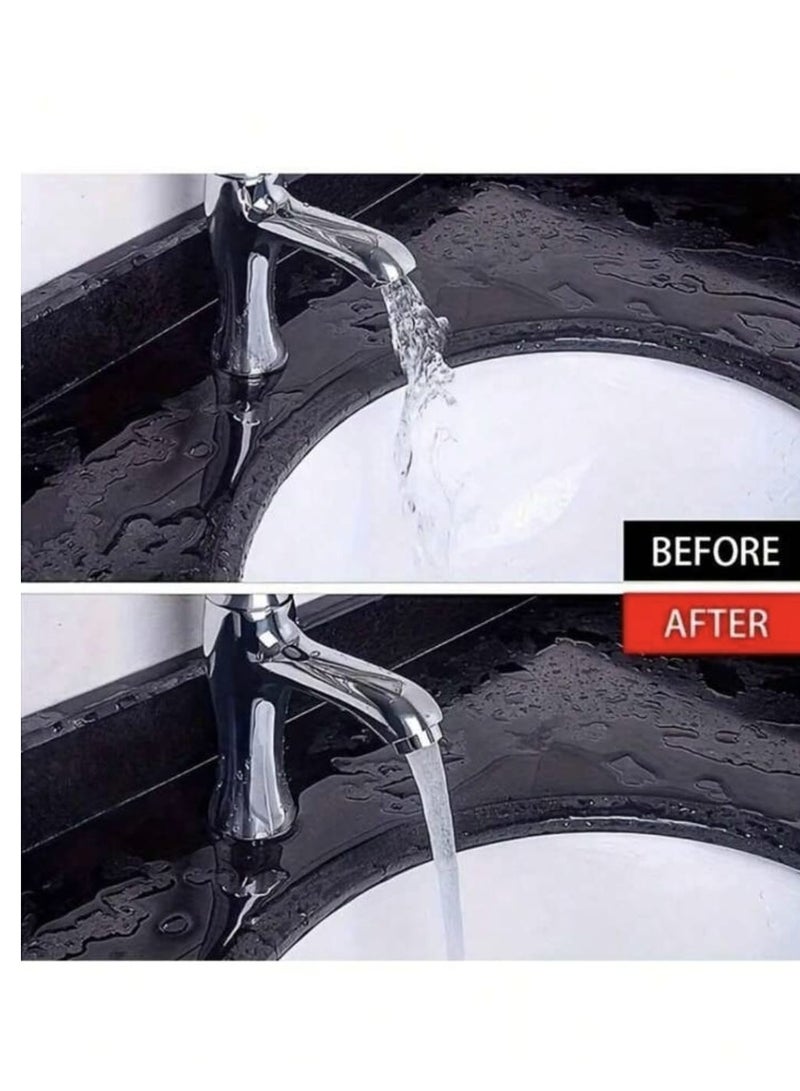 4قطع فوهات صنابير توفير المياه - قابلة للاستبدال بالسلك، مضادة للترسيب، منقي فوهة صنابير المطبخ والحمام مع تركيب سهل - مصنوعة من مواد أخرى - Image 3