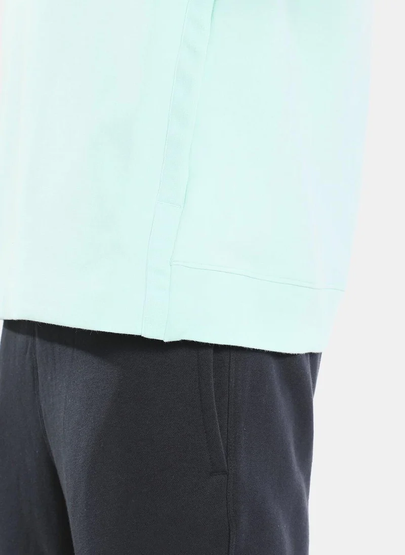 Nike Men's Dri-FIT Half-Zip Training Restore Long-Sleeve T-Shirt