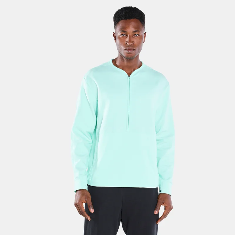 Nike Men's Dri-FIT Half-Zip Training Restore Long-Sleeve T-Shirt