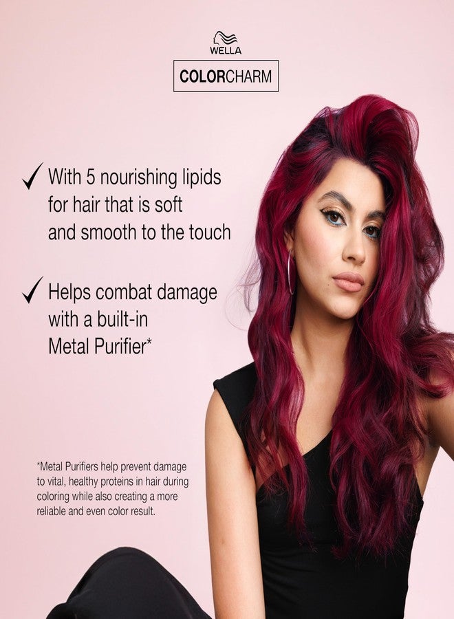 COLORCHARM VIVID DARKS | Permanent Cream Color | Vibrant Color for Dark Hair | Nourishing Vegan Formula | No Bleach Needed | Muy Magenta | 2 Fl Oz - Image 4