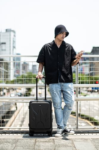 Acer Predator Street-Style Carry-on 20-Inch Carry-On Luggage Laptop Bag | Silent Dual-Row Wheels | Front-Opening Design | Laptop and Tablet Compartment | TSA Approved Lock | Matte Gray - Image 2