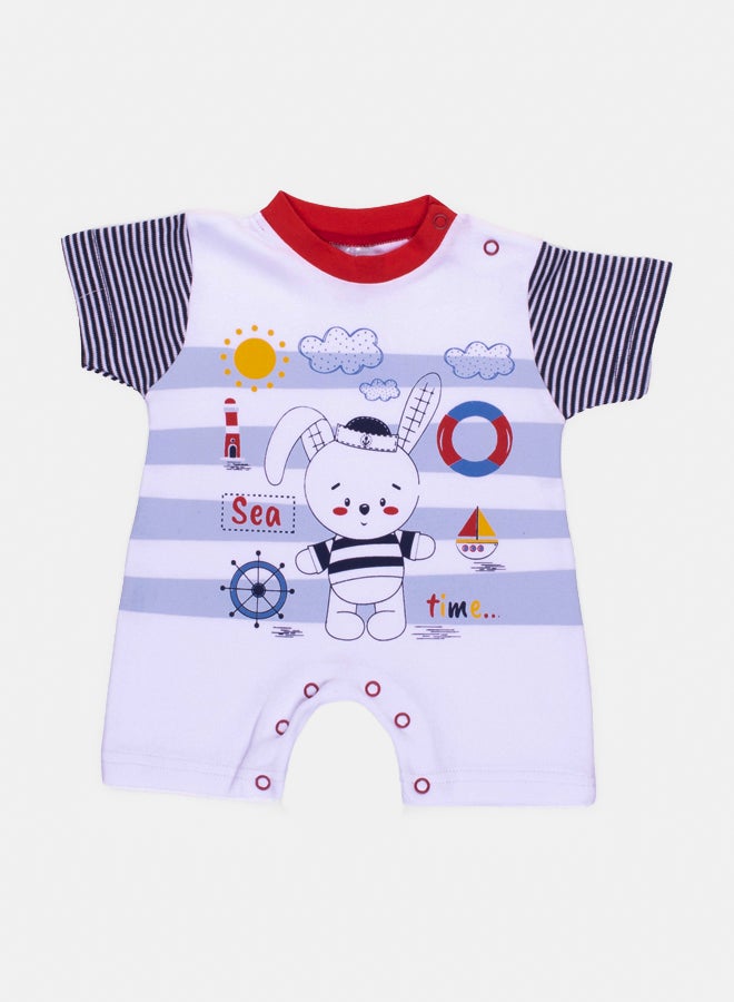 Papillon Sea Time Baby Jumpsuit