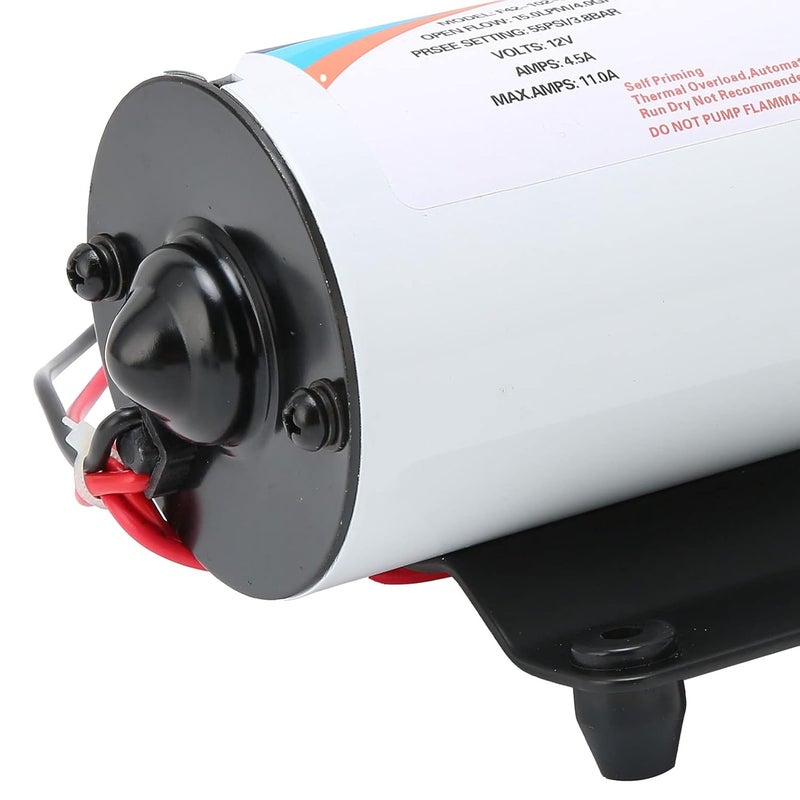 klarako مضخة غشاء كهربائية سعة 15 لتر، مضخات مياه، قطع غيار وإكسسوارات، مضخات مياه قوية مع إعادة تشغيل تلقائي لغسالة الضغط العالي [F42-102-055-101 (12V)] - Image 5