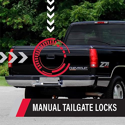 Pop & Lock PL1050 Black Manual Tailgate Lock for Chevy/GMC - Image 2