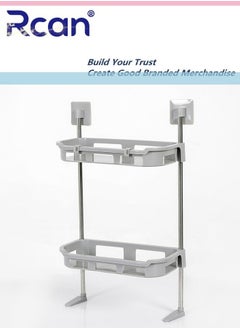 2 Tier Bathroom Above Toilet Storage Rack Bathroom Over The Toilet Storage Shelf Organizer Toilet Paper Holder for Bathrooms Kitchens - pzsku/ZC955AE17E31D5F16523FZ/45/_/1712990698/32cf505b-9d18-4624-8385-7e2947a25942