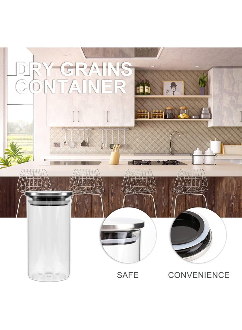 برطمان توابل زجاجي شفاف مع غطاء سعة 1.67 لتر - Image 3