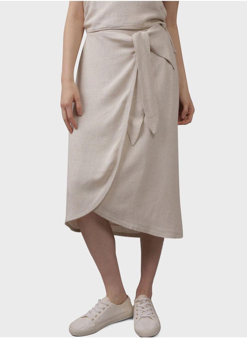 American Eagle High Waist Wrap Skirt  - Image 1