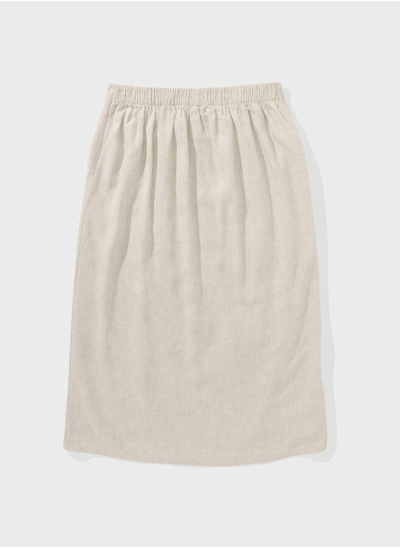American Eagle High Waist Wrap Skirt  - Image 4