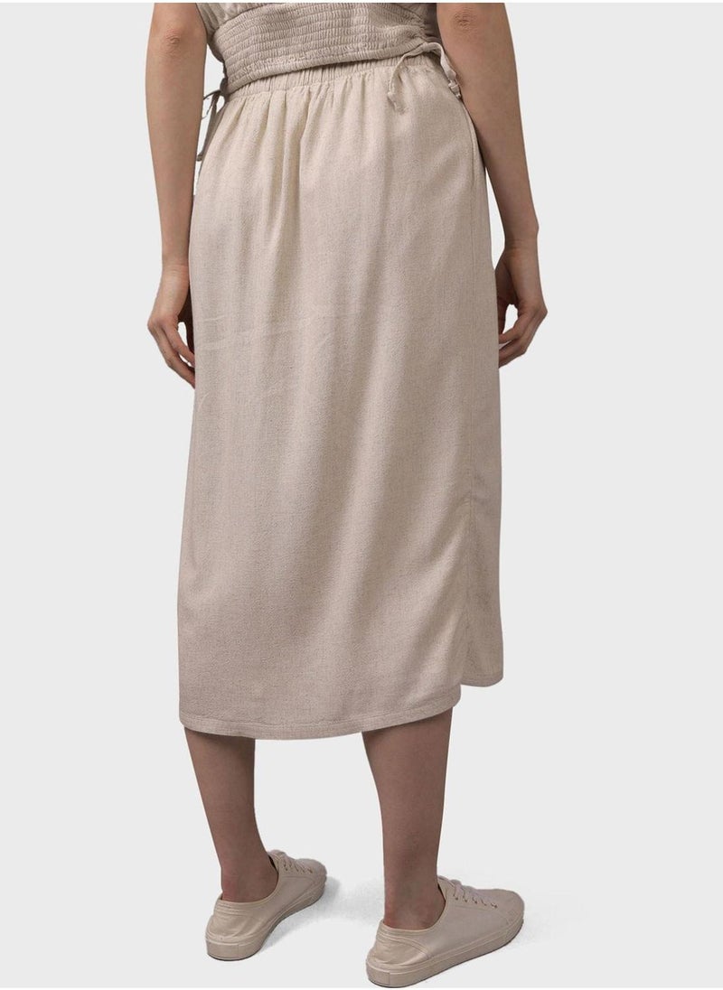 American Eagle High Waist Wrap Skirt  - Image 2