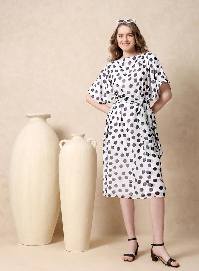 Mish Polka Dot Midi Dress  - Image 1