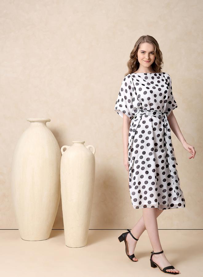 Mish Polka Dot Midi Dress  - Image 3