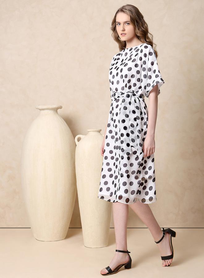 Mish Polka Dot Midi Dress  - Image 4