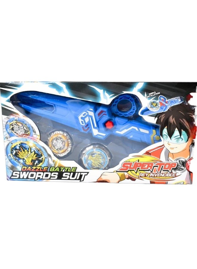 War Legend Beyblade Battling Gyro With Gun Launcher