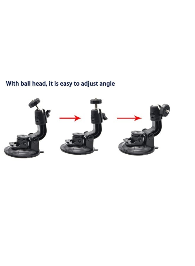 Car Mount Suction Cup Dashboard Holder for Insta360 X5 X4 X3 X OneR RS Ace Pro2 GO3S GO Ultra/for DJI OSMO Nano/for Osmo 360 Action 5 Pro 4 3 Pocket3/for GoPro 13 Max2/for Sony Camera Accessory - Image 4