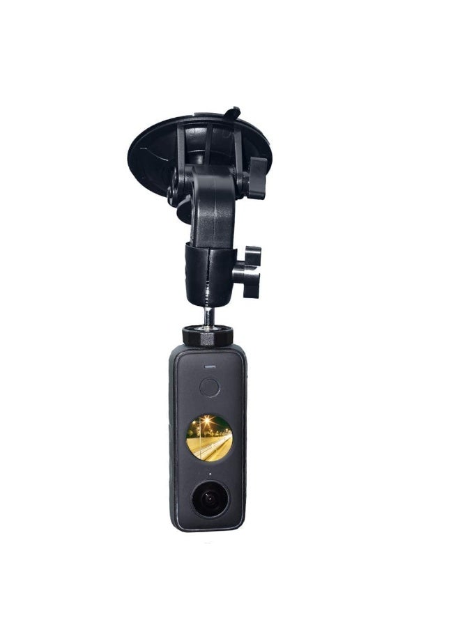 Car Mount Suction Cup Dashboard Holder for Insta360 X5 X4 X3 X OneR RS Ace Pro2 GO3S GO Ultra/for DJI OSMO Nano/for Osmo 360 Action 5 Pro 4 3 Pocket3/for GoPro 13 Max2/for Sony Camera Accessory - Image 3