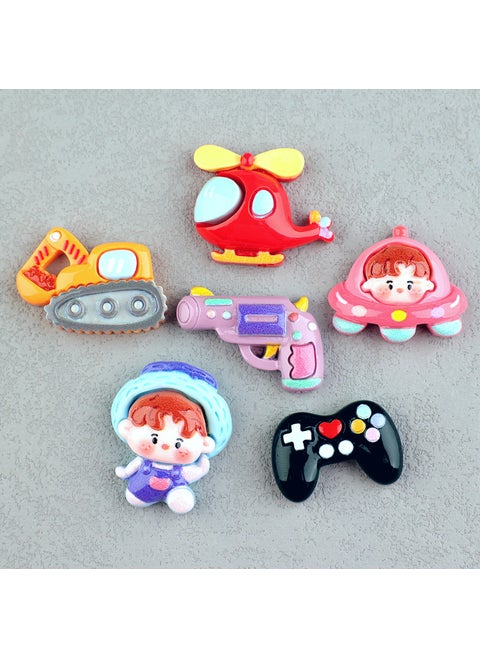 Miniature DIY Dollhouse Accessory Kit 8-13# mixed random (toys)
