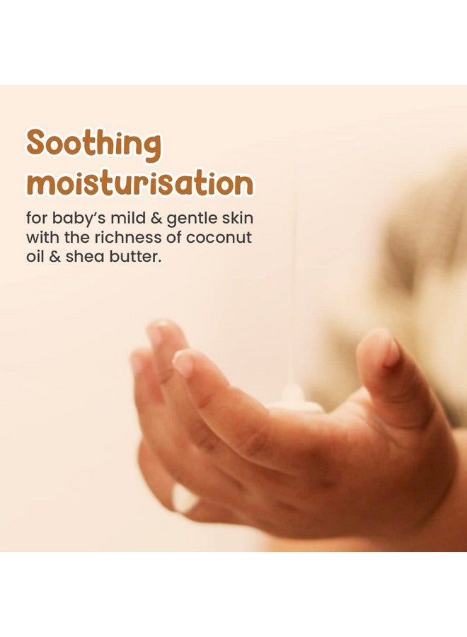 موذر سبارش لوشن ميلكي سوفت للأطفال - 400 مل | يحتوي على بروتين الحليب وزيت جوز الهند وزبدة الشيا | لترطيب يدوم 24 ساعة - Image 2