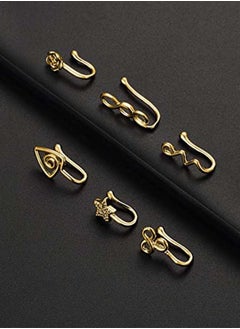 Generic 1Pcs Crystal Butterfly Fake Nose Ring  - Image 4