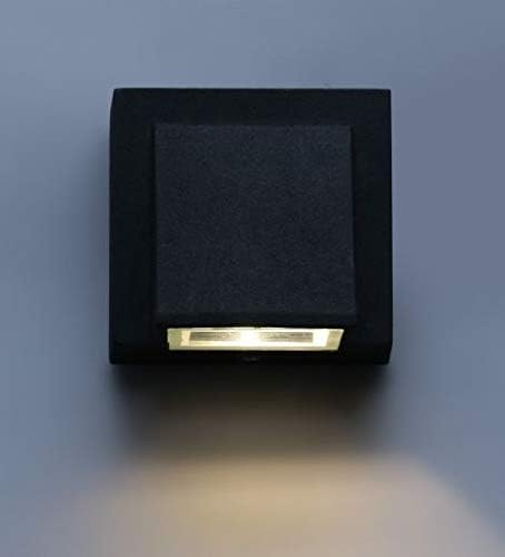 WhiteRay WR_WL_WD_S67 Hanging Wall Light (Black, Square) - Image 2