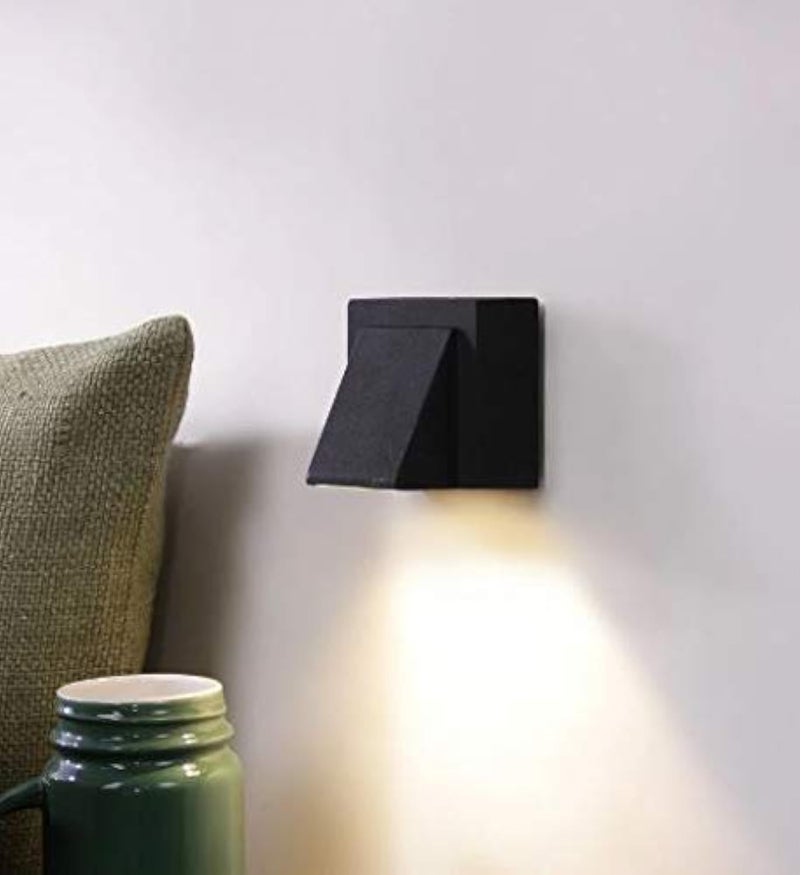 WhiteRay WR_WL_WD_S67 Hanging Wall Light (Black, Square) - Image 1