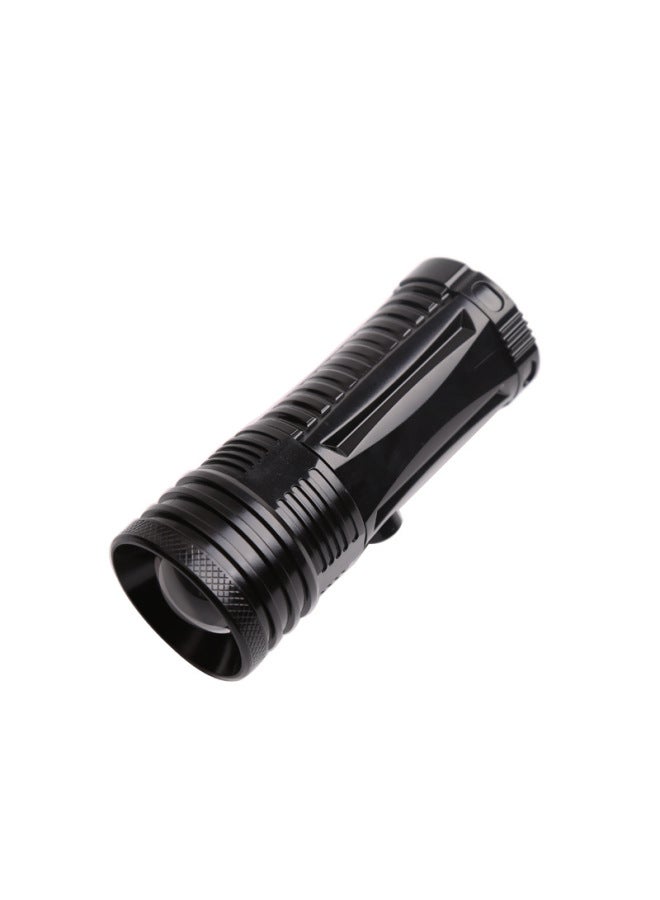Fishing Lamp Night Fishing Lamp Purple Table Fishing Super Bright Fish Lamp High Power Rechargeable Blue Light Flashlight Strong Light 20W Luminous-Color:Lamp + Fishing Box Bracket  - Image 5