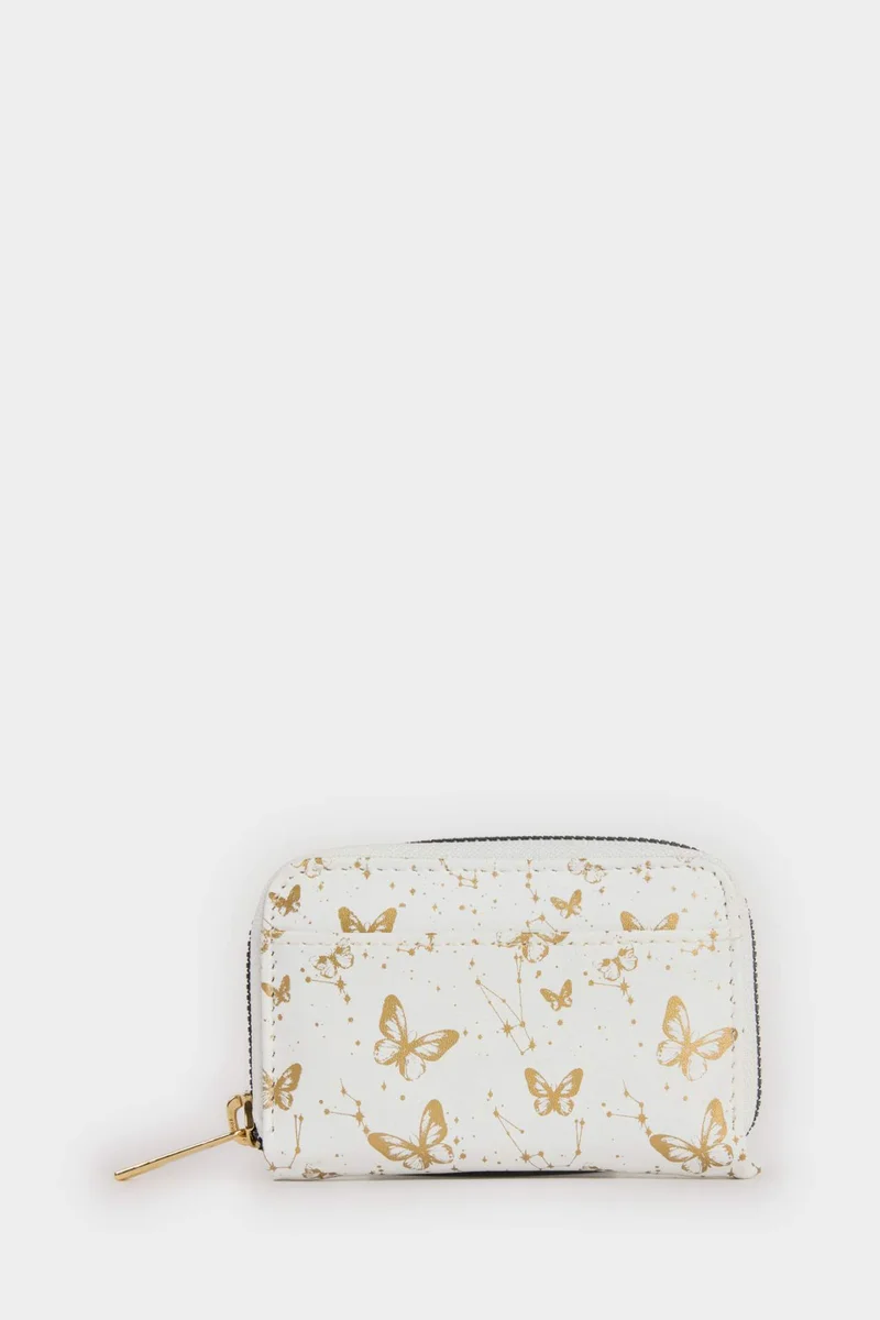 Woman Faux Leather Coin Purse