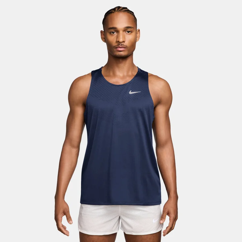 Nike Blue Men's Stride Dri-FIT ADV Running Tank Top for Men | Best Price UAE