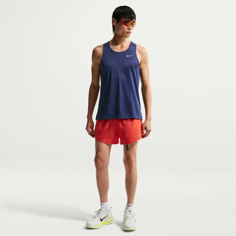 Nike Blue Men's Stride Dri-FIT ADV Running Tank Top for Men | Best Price UAE