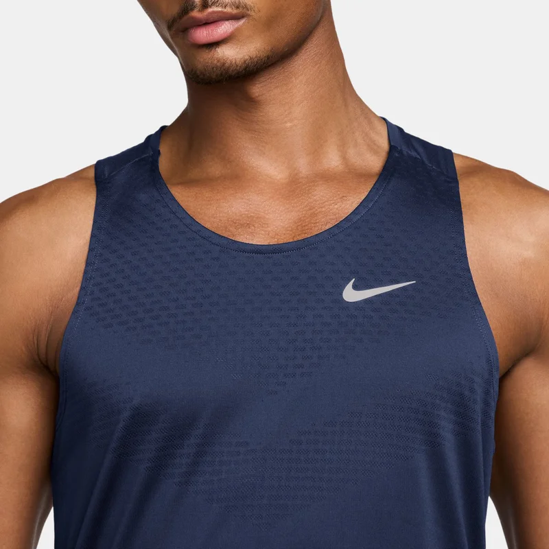 Nike Blue Men's Stride Dri-FIT ADV Running Tank Top for Men | Best Price UAE
