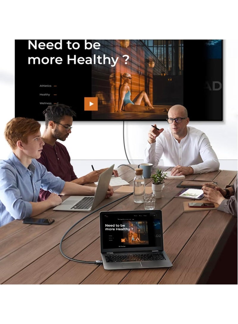 AOC HDMI 2.1 Fiber Optic Cable 20M – Ultra High Speed 48Gbps – 8K/60Hz & 4K/120Hz – Kink-Resistant Long Cable for Cinema & Gaming - Image 2