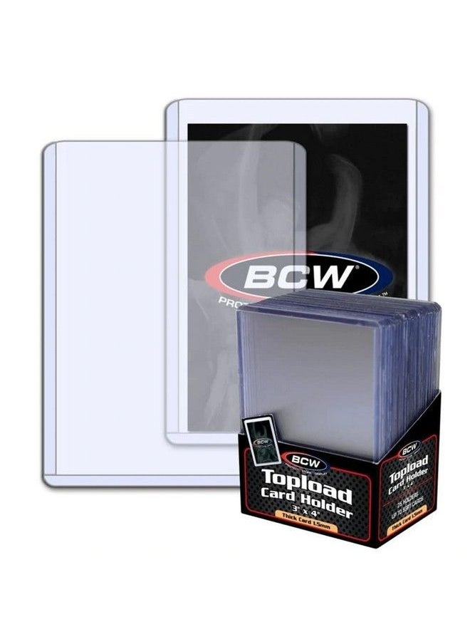 BCW - 1 Tlch Th 1.5Mm New Thick Card Topload Holder 59 Pt. - Image 1