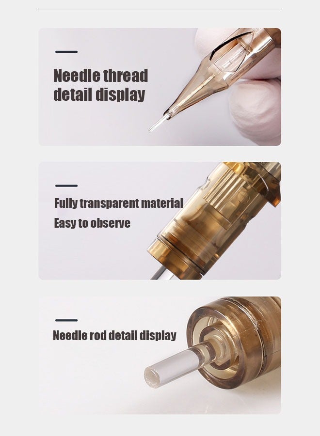 Generic 10 Pcs/set Tattoo Professional Needle Equipment Disposable Tattoo Needle,1209RM Tattoo Cartridge Needles Lined Professional Tattoo Needles for Spinning Tattoo Pens  - Image 5